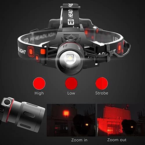 Windfire Brightest Red Light Headlamp 3 Modes