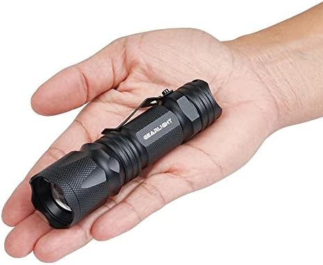 GearLight M3 Two-Battery LED Flashlight Compact tactical