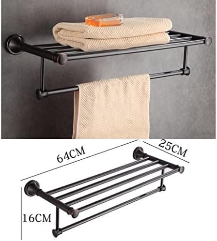 All-Copper Black Towel Rack