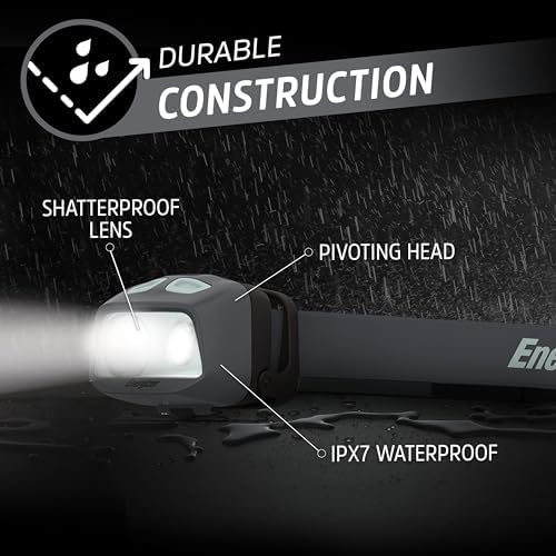 Energizer HDL40 LED Headlamp 500 Lumen Waterproof
