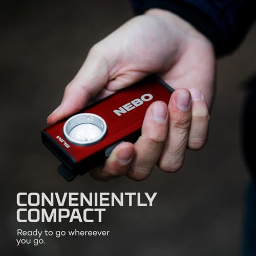 NEBO Slim Work Light USB Rechargeable BrightPocket Light with Clip