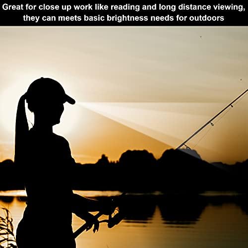 Durable LED Baseball Cap for Camping Fishing - 5 LED Lightweight Headlamp