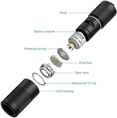 PORTABLE flashlight for EDC