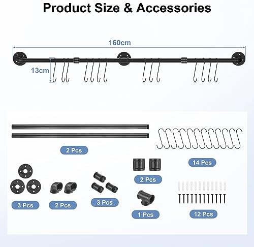 Durable Pipe Towel Holder
