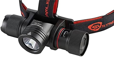 Streamlight ProTac 20 2000-lumen Handlebar Headlamp with Rechargeable Battery SoftGrip Black