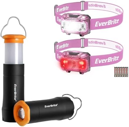 EverBrite 2-in-1 Mini Lanterns Headlamp Set