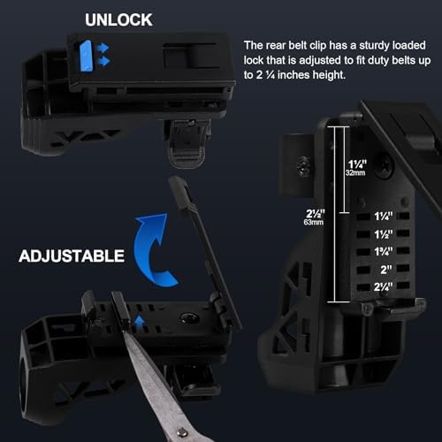 Tactical Flashlight with holster