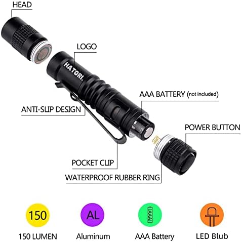 Bright Portable LED Flashlight