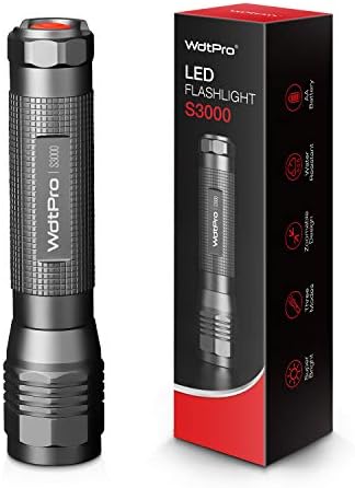 WdtPro High-Powered LED Flashlight S3000