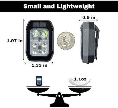 Light Up Your Path - Hands-Free Safety Clip