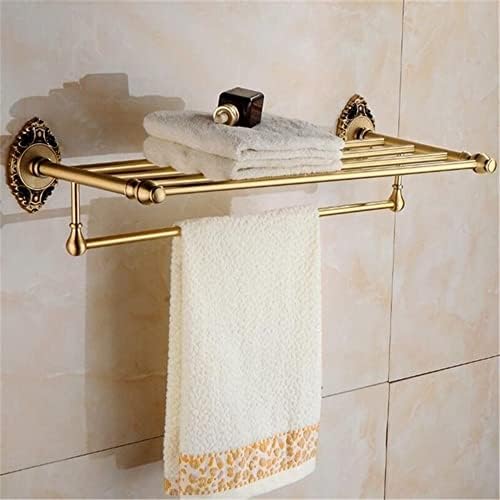 Antique Brass Towel Rack