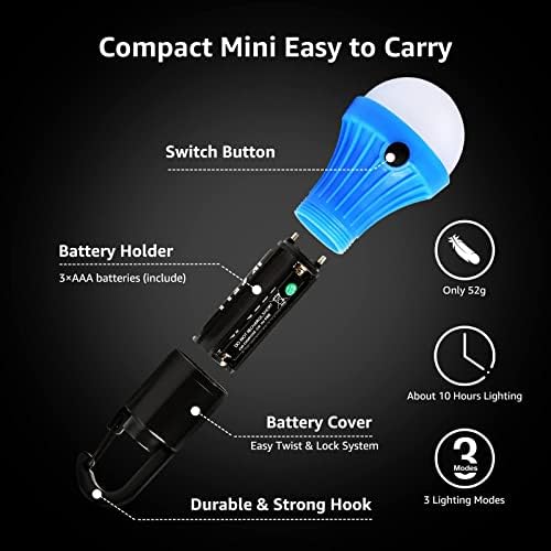 Lepro LED Camping Lantern - Compact Bright Portable