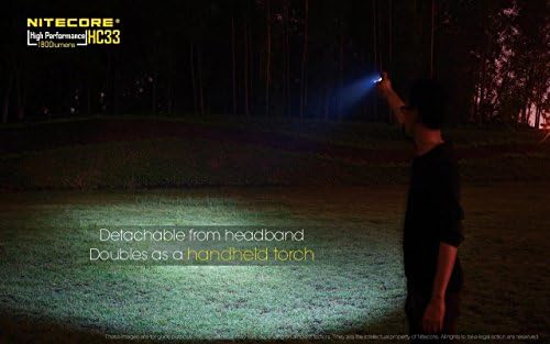 Nitecore Value Bundle HC33 1800 Lumens
