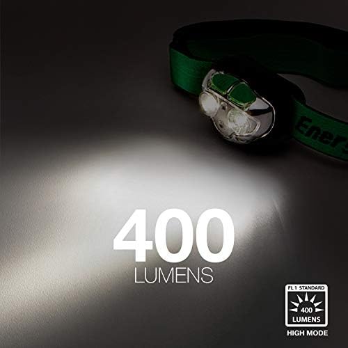 Energizer LED Headlamp Rechargeable Lasting Light for Hiking More