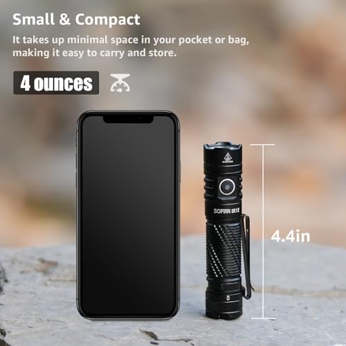 Small Rechargeable EDC Flashlight