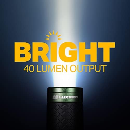 LUXPRO 40 Lumen Multi-Functional Keychain Focus Mini LED Flashlight