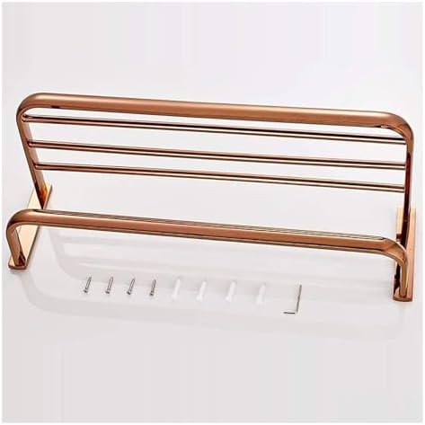 Double-Layer Copper Towel Racks