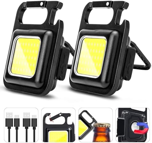 MAKDAK Work Light Keychain 4 Modes