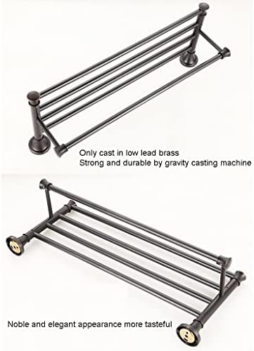 All-Copper Black Towel Rack