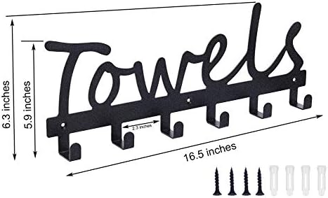 Eywlwaar Metal Towel Rack