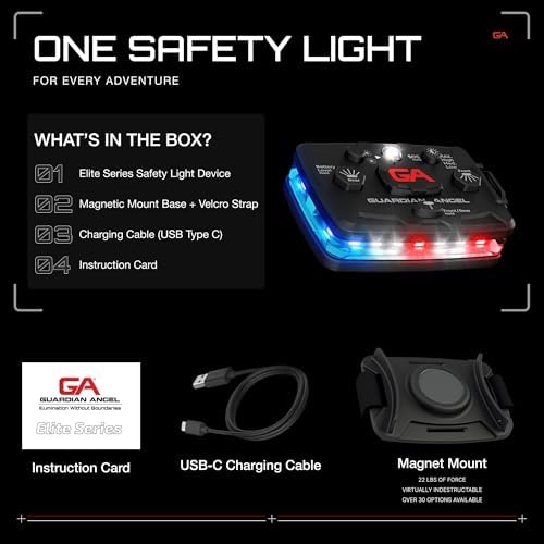 Guardian Angel Elite Series Hands-Free Safety Light