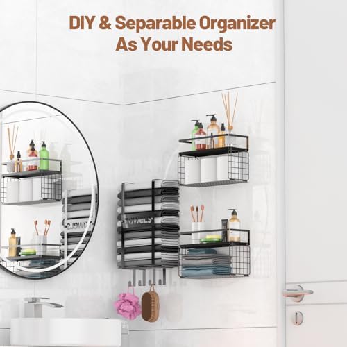 Stylish Towel Rack for Small Bathrooms
