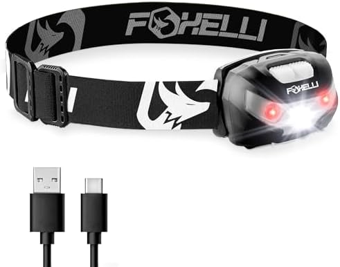 Bright Lightweight and Durable Headlamp for Running Camping Hiking and Family Adventures