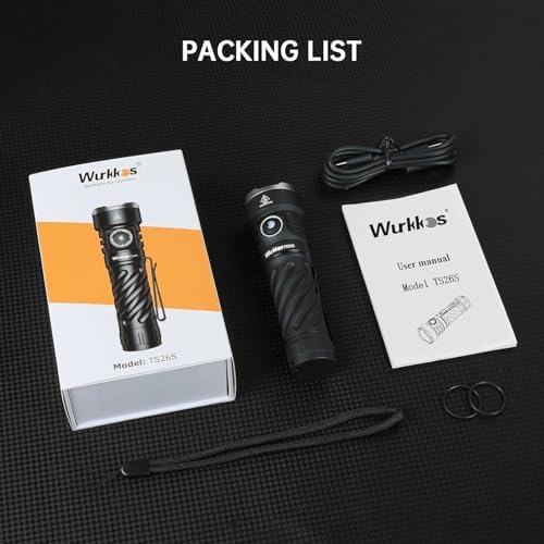 Wurkkos TS26S Small Powerful Flashlight