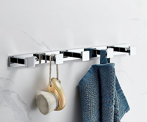 Space-Saving Stylish Bathroom Towel Rack Corinthian Style Snake Design