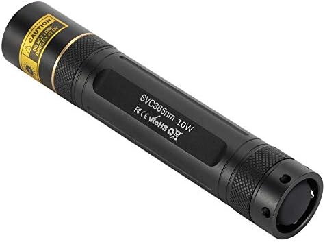 Professional 365nm UV Flashlight