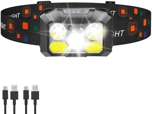 1200 Lumens - Rechargeable LED Headlamp