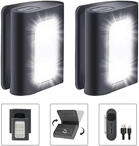 Bright clip-on night light