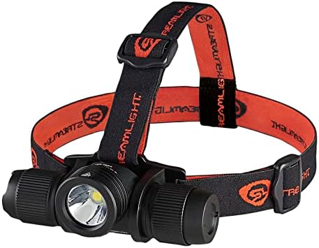 Streamlight ProTac 20 2000-lumen Handlebar Headlamp with Rechargeable Battery SoftGrip Black