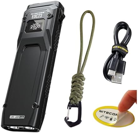 Nitecore EDC23 Rechargeable Flat Flashlight