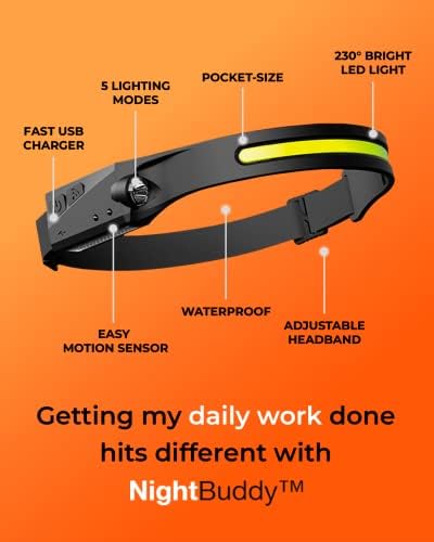 NightBuddy LED Headlamp