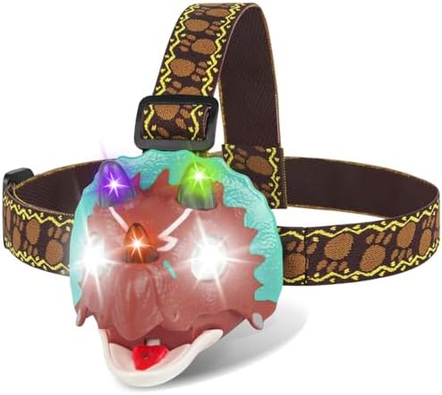 Dinosaur Headlamp for Kids