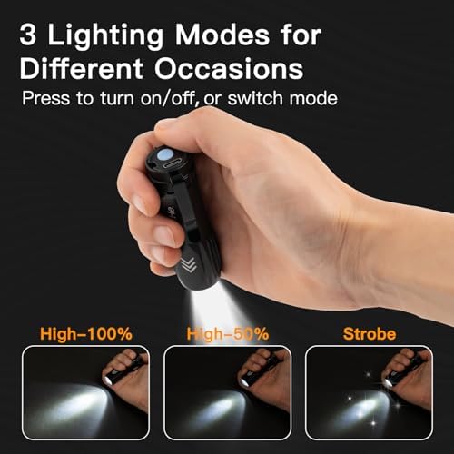 Powerful Portable Rechargeable Flashlight