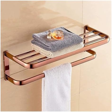 Double-Layer Copper Towel Racks