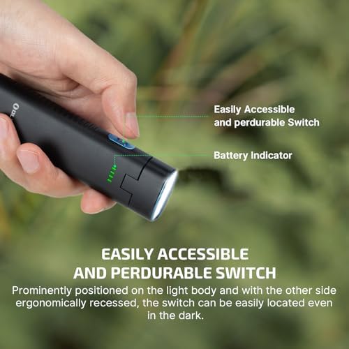 OLIGHT Arkflex Adjustable 1000 Lumens Rechargeable Handheld Flashlight