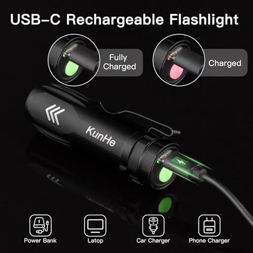 Powerful Portable Rechargeable Flashlight