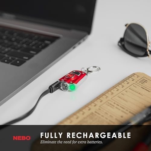 NEBO Mycro Rechargeable LED Flashlight Keychain