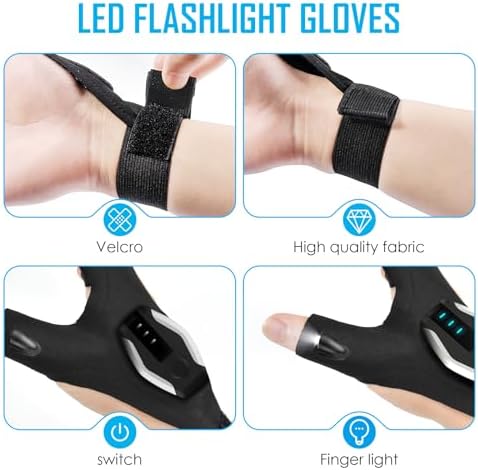 Rechargeable LED Gloves for Him The Ultimate Dads Valentines Gift