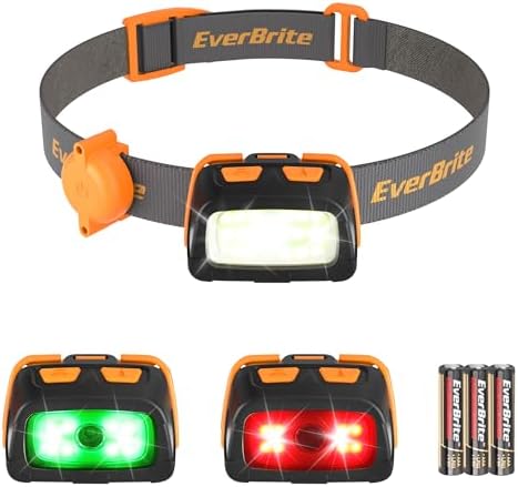 EverBrite 300-Lumen Headlamp with Dual Switch Lights