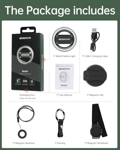 BlinkO Set 5 in 1 Portable Safety Lights