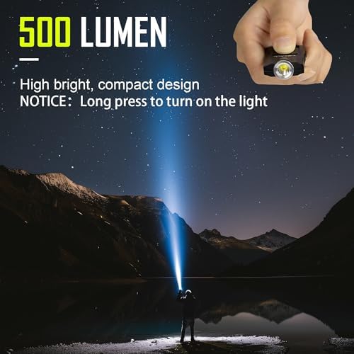 500Lumens Small Keychain Flashlight