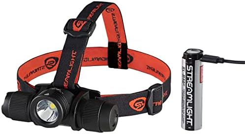 Streamlight ProTac 20 2000-lumen Handlebar Headlamp with Rechargeable Battery SoftGrip Black