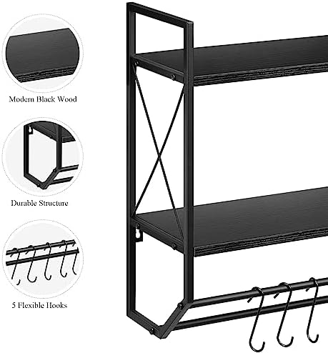 Bath Towel Shelf Dual Storage Solution