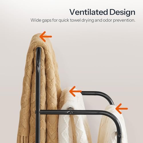 HOOBRO 478 Tall Freestanding Towel Rack