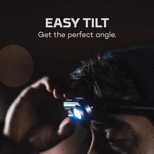 NEBO Einstein 400Lumen Headlamp Rechargeable Durable