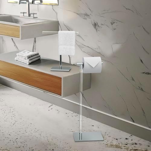 Gatco 1344C Sleek T-Shape Towel Holder
